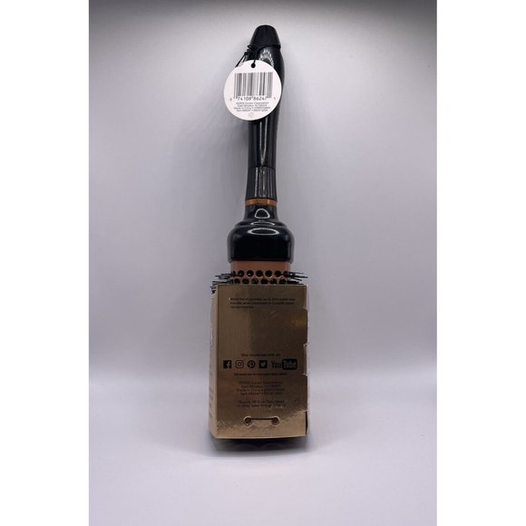 Conair Hair Conair Quick Blow Dry Thermal Square Hairbrush Cooper